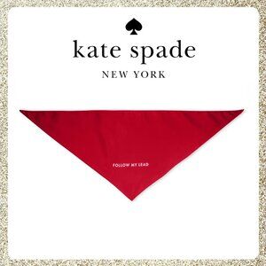 ♠️ kate spade Colorblock Bandana "FOLLOW MY LEAD" M/L NWT